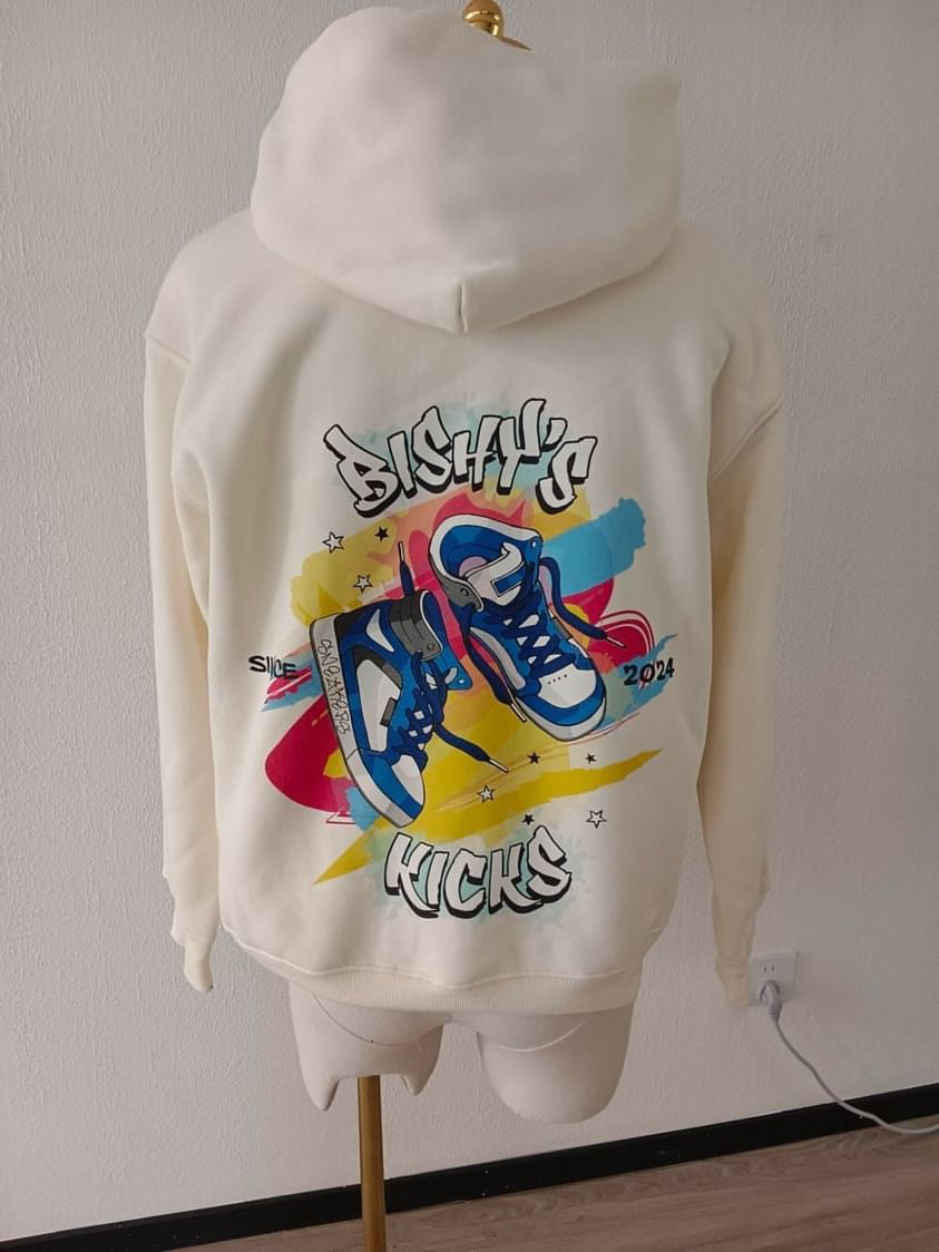 Bishy’s kicks hoodie